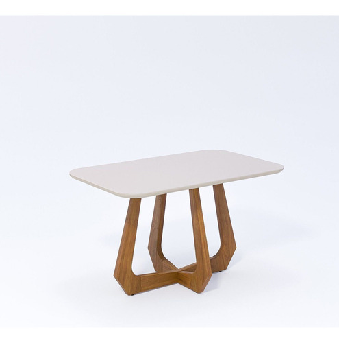 Mesa De Jantar Bromelia 130cm Com 4 Cadeiras Oiti Djwt