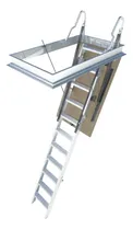 Comprar Escaleras Plegables De Altillo En Chapa De Acero Rintar L2
