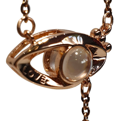 Collar Ojo Fatima Color Rosa