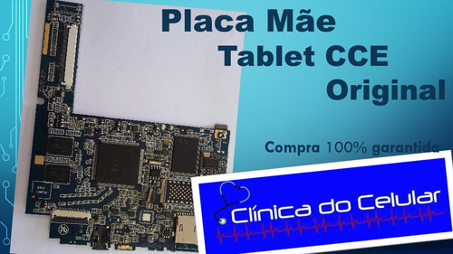 Placa Tablet Cce Tr71 Original Semi Nova (retirada De Peças)