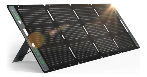 Panel Solar Portátil Y Biodegradable De 120 W Camping 