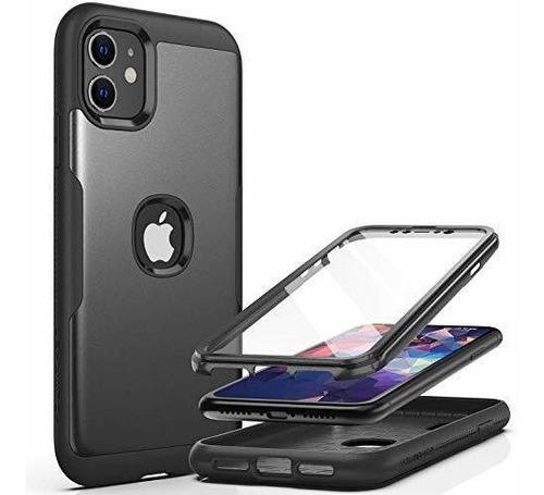 Funda Metalica Para iPhone 11 De Cuerpo Completo Resistente 