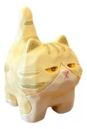 4 Figuras De Gato, Figurita De Gatito, 4,8 Cm X 3,3 Cm X 5