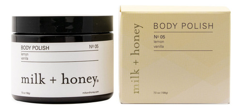 Milk + Honey Body Polish (coconut, Vanilla & Lemon) 1228