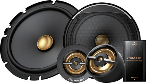 Parlantes Componentes Pioneer Ts-a1608 16.5 Cm. 350w Máx