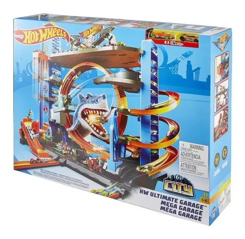 Garagem Hot Wheels - Mega City Garage 50 Playset