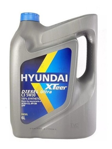 Aceite Para Motor Hyundai Xteer 5w30 6l