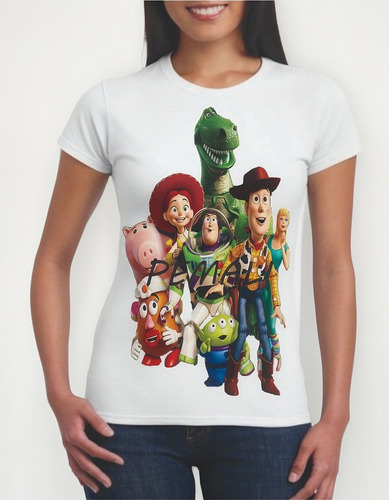 Playera De Tu Grupo Toy Story En Color Blanco