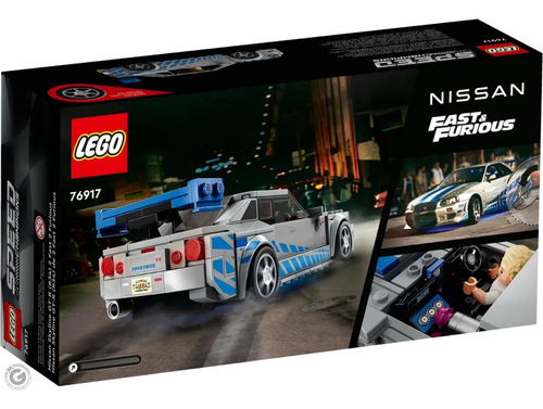 Lego Nissan Skyline Gt-r (r34) Fast & Furious