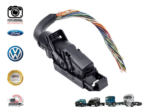 Chicote Módulo Injeção Eletrônica Vw Ford 89 Vias 1928404195