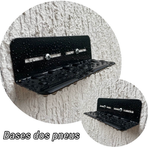Imagem 5 de 10 de Suporte De Parede Para Bicicleta Engate Pedal - Galvanizado