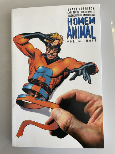 Homem Animal Volume 1 E 2 Por Grant Morrison (Usado)
