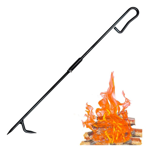 Fire Poker Para Fire Pit. Póker De Chimenea Con Actualizació