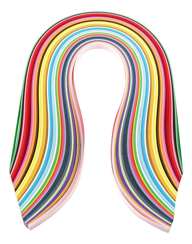 Tiras Multicolores De Papel Para Quilling, 720 Piezas, 36 Co