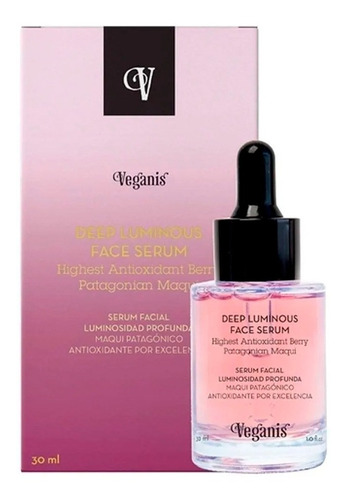 Veganis Serum Facial Luminosidad Profunda Antioxidante 30 Ml