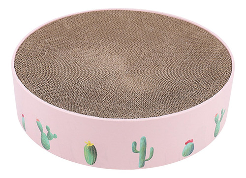 Pet Cat Scratcher Pad Scratching Board Grind Claws Rosa