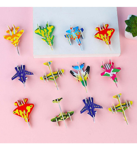Rompecabezas De Dibujos Animados 3d, Juguete Para Avión