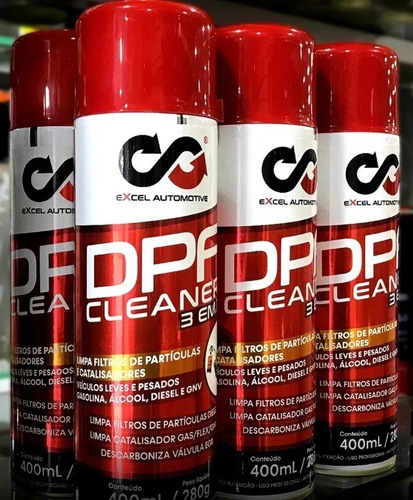 Limpa Filtro Partículas Diesel Flex Excel Dpf Cleaner 3em1