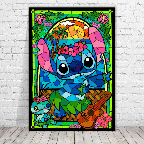 Cuadro Decorativo Disney Lilo & Stitch Experimento 626 Full