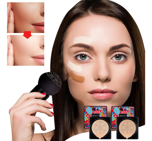 Corrector C Cushion Bb Cream Brightens Y Esponja Con Forma D
