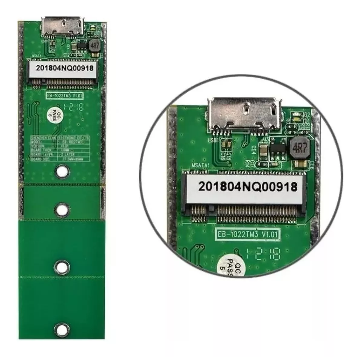 Tercera imagen para búsqueda de adaptador ssd m2 usb