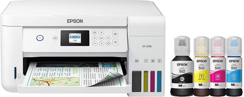 Impresora Inalambrica Todo En 1 Epson Ecotank Et-2760