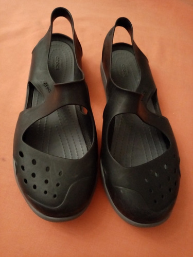 Sandalias Crocs- Iconic Comfort -dama- Num 38- (1 Solo Uso!)