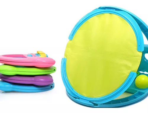 1 Conjunto Brinquedos Infantis Lançador Infantil Jogar Jogo Lançar e Pegar  Bolas Jogo Lançador Bolas De Jogo Ar Livre Pai-filho