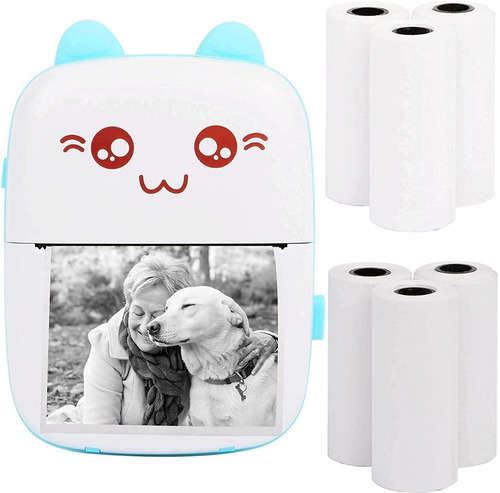 Imagen 9 de 9 de Mini Impresora Térmica Inalámbrica Portátil Bluetooth