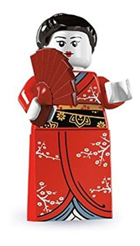 Lego Series 4 collectible Minifigure Japonés Kimono Niña