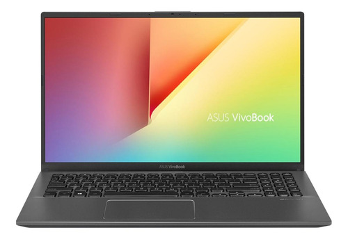 Ultrabook  Asus VivoBook X512FJ gray 15.6", Intel Core i7 8565U  8GB de RAM 1TB HDD, NVIDIA GeForce MX230 1920x1080px Windows 10 Home