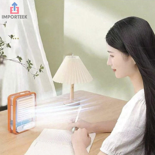 20pz Ventilador Humidificador Lampara Led Escritorio Recarga