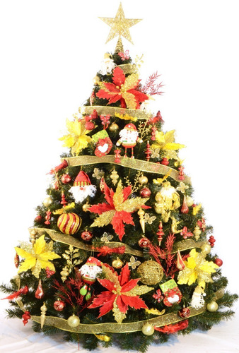 Arbol De Navidad Bariloche Majestic 2,1 M Kit Lujo!!! Sheshu