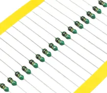 Comprar 40 Bobinas Inductor Choque Axial 2.2 Uhy, Dci=0.23amp