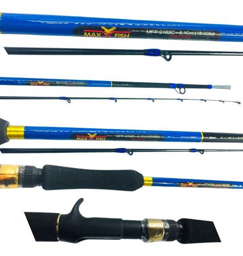 Vara De Pesca Para Carretilha Maxxfish Piapara 2,10m 10-30lb