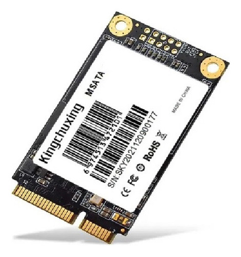  Disco Sólido Ssd 256gb Msata Para Pc/portátil - Rápido 