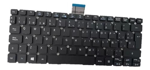 Teclado Acer Aspire Es1-131 Series Español Color Negro