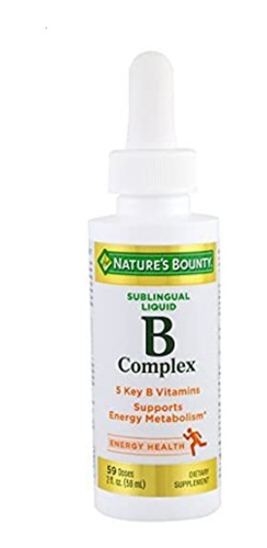 Complejo B Sublingual Con Vitamina B12 Stock Importado Stock