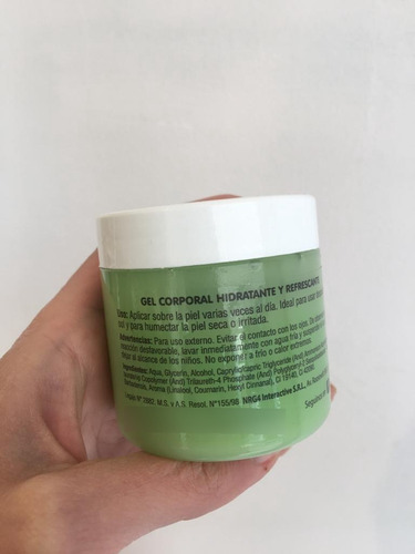 Imagen 3 de 3 de Gel Para Manos Y Pies Aloha 90g