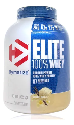 comprar Elite 100% Whey Proteína 5 Lbs Vainilla Dymatize