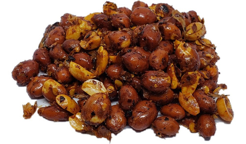 Cacahuates Con Chile Y Ajo 1 Kilogramo