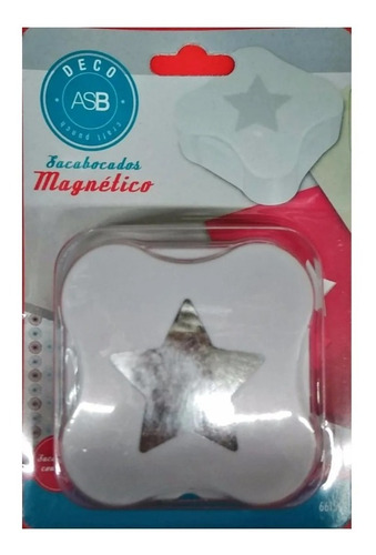 Scrapbooking Troqueladora Estrella Asb 35 Mm Magnetico