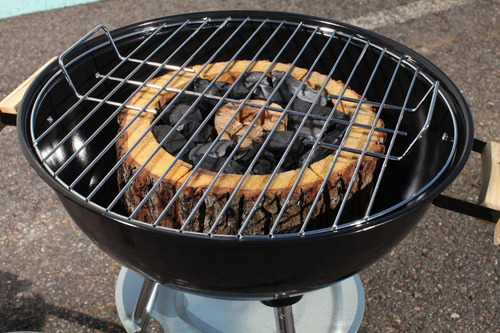 Imagen 7 de 10 de Brasero Ecológico Portatil Ecogrill Carbón Madera Uso Facil