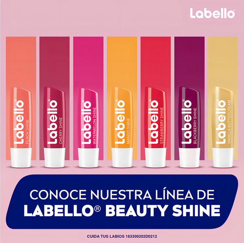 Bálsamo Labial Labello Protector Humectante Sandía 4.8g