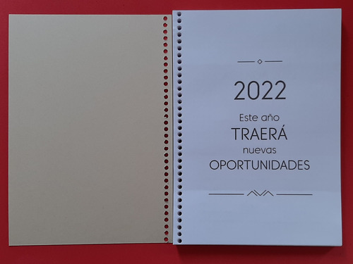 Imagen 2 de 4 de Agendas 2022 Para Personalizar Sublimar Kit Para Armar