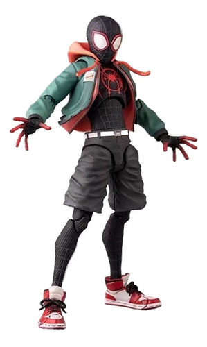 Q Nueva Figura De Acción De Sentinel Spider-man Miles #