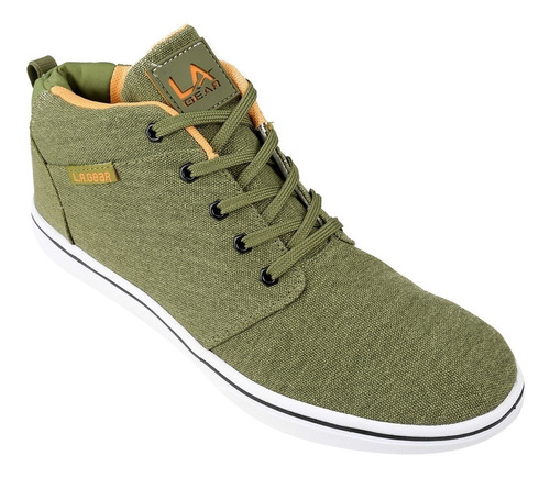 Zapatillas Hombre L.a Gear Boston Canvas Mid 