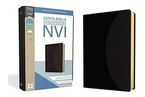 Libro : Santa Biblia Nvi, Ultrafina, Negra - Nueva Version