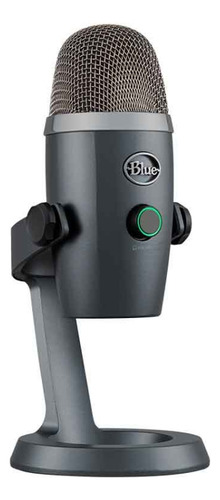 Microfone Ao Vivo Usb Com Condensador Logitech Blue Yeti Nan