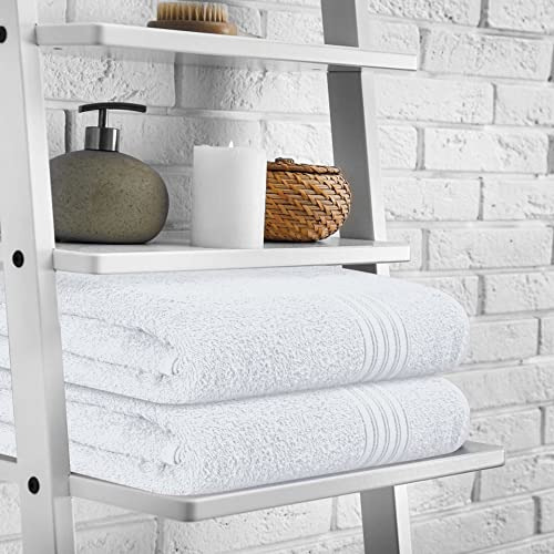 Juego De 2 Toallas De Baño 100% Algodón Ecológicas